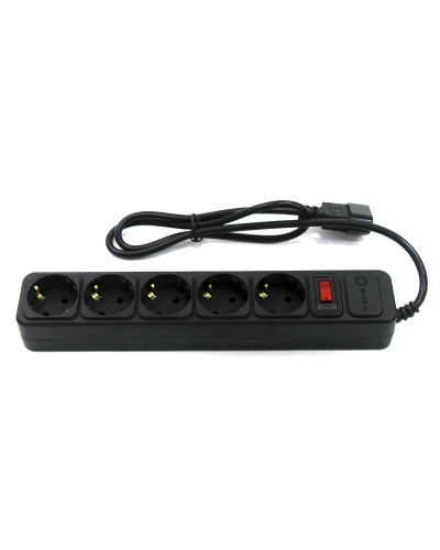 SP5B-110U. Сетевой фильтр 5 розеток, 1м, черный. 5bites в Ельце
