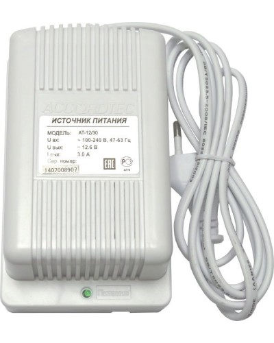 AT-12/30 (белый). Источник стабилизированного питания. AccordTec в Ельце