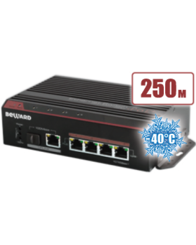 STP-411HP. Коммутатор 4-портовый. Beward в Ельце