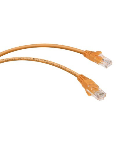 PC-UTP-RJ45-Cat.6-5m-OR (8702c), оранжевый. Патч-корд медный. CABEUS в Ельце