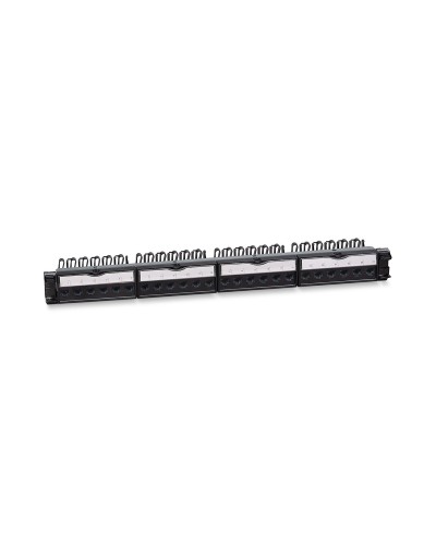 PL-24-KJ-RJ45-Cat.6a-180T (11832c): Патч-панель 19" (1U), 24 порта RJ-45, категория 6a, с задним кабельным организатором в Ельце