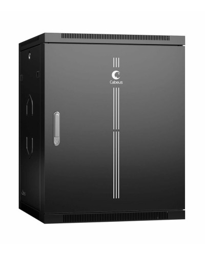 SH-05F-15U60/60m-R-BK (10746c). Шкаф телекоммуникационный 19 настенный 15U. CABEUS в Ельце