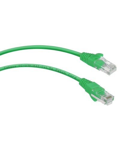 PC-UTP-RJ45-Cat.5e-2m-GN (7455c), зелёный. Патч-корд медный. CABEUS в Ельце