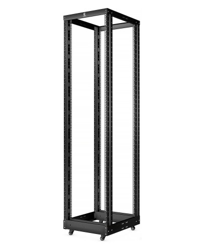 RA-37U-1000-BK (10159c). Открытая стойка 19, 37U, двухрамная, усиленная, цвет черный. CABEUS в Ельце