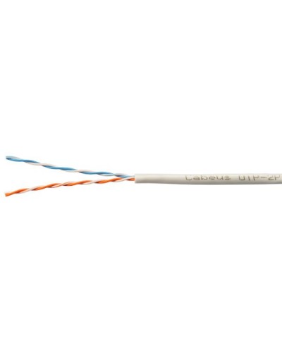 UTP-2P-Cat.5e-SOLID-LSZH-GY-500 (11213c). Кабель «витая пара» (LAN) для структурированных систем связи. CABEUS в Ельце