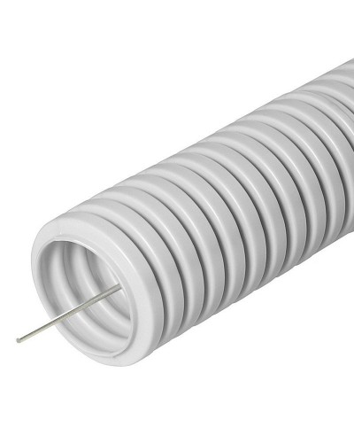 FCPL-20-PVC-100-1-GY (11228c): Труба гофрированная гибкая, лёгкая с протяжкой в Ельце