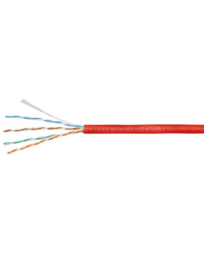 UTP-4P-Cat.5e-SOLID-LSZH-RD (9778c). Кабель «витая пара» (LAN) для структурированных систем связи. CABEUS в Ельце