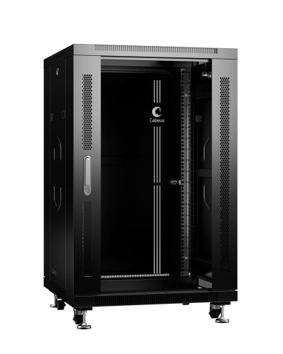 SH-05C-22U60/100-BK (8540c). Шкаф телекоммуникационный 19 напольный 22U. CABEUS в Ельце