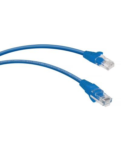 PC-UTP-RJ45-Cat.5e-0.3m-BL-LSZH (9527c), синий. Патч-корд медный. CABEUS в Ельце