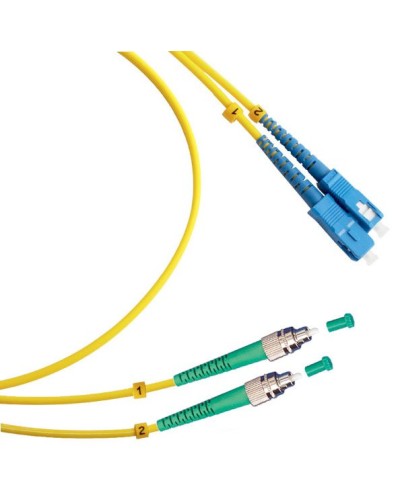 FOP(d)-9-FC/APC-SC/UPC-25m (8070c). Патч-корд оптический. CABEUS в Ельце