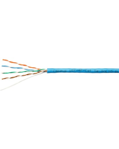 UTP-4P-Cat.5e-SOLID-BL (7248c). Кабель «витая пара» (LAN) для структурированных систем связи. CABEUS в Ельце