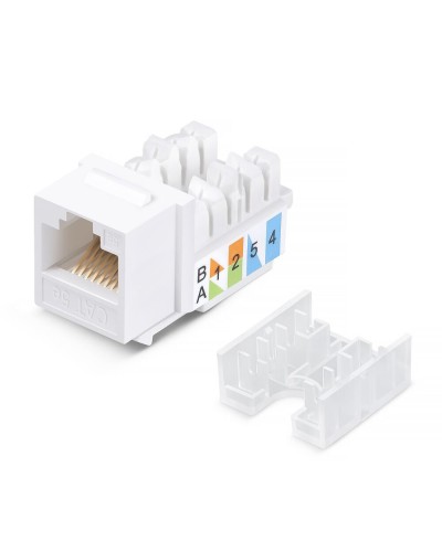 KJ-RJ45-Cat.5e-90-SW (10100c): Вставка Keystone Jack RJ-46 в Ельце
