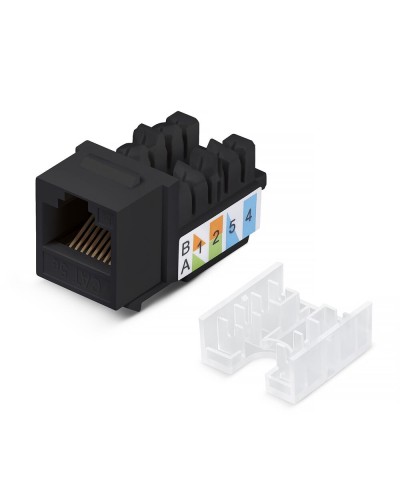 KJ-RJ45-Cat.5e-90-SW-BK (10101c): Вставка Keystone Jack RJ-47 в Ельце