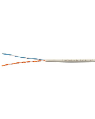 UTP-2P-Cat.5e-SOLID-GY-LIGHT-500 (11078c). Кабель «витая пара» (LAN) для структурированных систем связи. CABEUS в Ельце