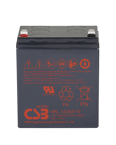 CSB HRL 1225W. Аккумулятор герметичный свинцово-кислотный. CSB в Ельце