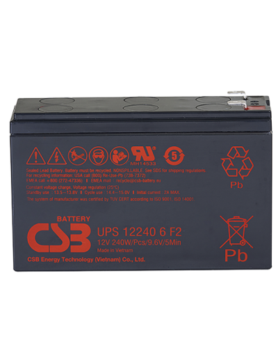 CSB UPS 122406. Аккумулятор герметичный свинцово-кислотный. CSB в Ельце
