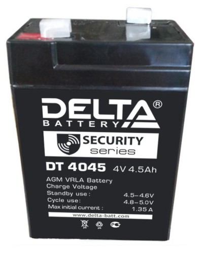 Delta DT 4045 (47мм). Аккумулятор герметичный свинцово-кислотный. Delta в Ельце