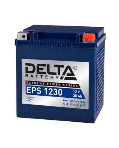 Delta EPS 1230. Аккумулятор герметичный свинцово-кислотный стартерный. Delta в Ельце