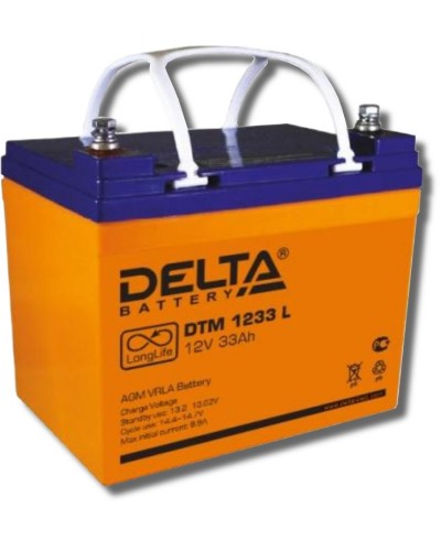 Delta DTM 1233 L. Аккумулятор герметичный свинцово-кислотный. Delta в Ельце