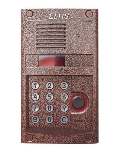 DP300-RD24 (медь). Блок вызова домофона. ELTIS в Ельце