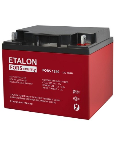 ETALON FORS 1240. Аккумулятор герметичный свинцово-кислотный. ETALON в Ельце