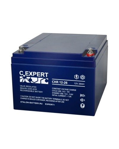 C.EXPERT CHR 12-26. Аккумулятор герметичный свинцово-кислотный. EXPERT в Ельце