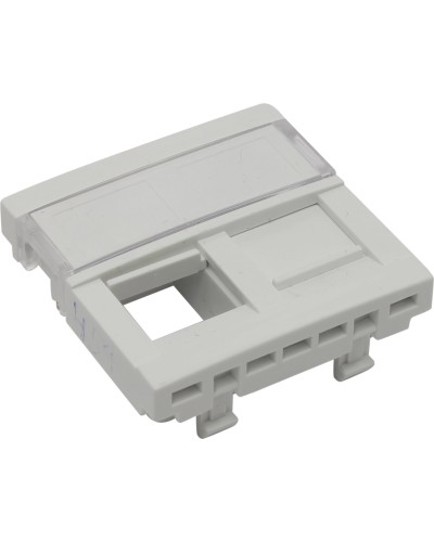Вставка для 2-х модулей под RJ-45 кат.5e UTP, белая (45971 SBR): Вставка для 2-х модулей в Ельце