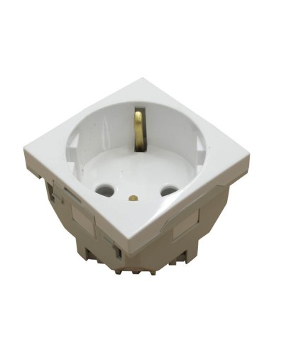 Розетка 2к+З (45х45), белая (45131 SBR): Розетка 2к+З в Ельце