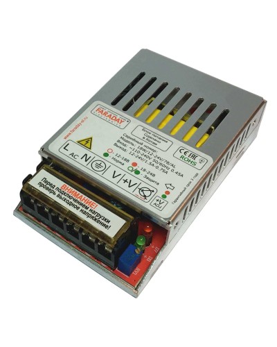 18W/12-24V/78AL. Импульсный блок питания. FARADAY в Ельце