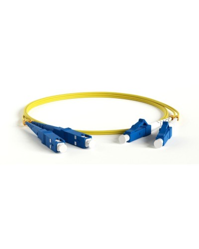 FC-D2-9-LC/UR-SC/UR-H-20M-LSZH-YL. Патч-корд волоконно-оптический одномодовый. Hyperline в Ельце
