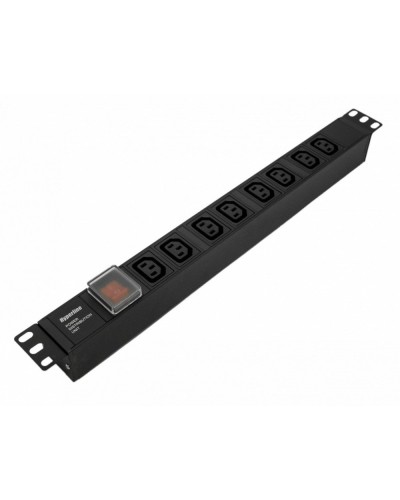 SHE19-8IEC-S-IEC. Блок розеток 19. Hyperline в Ельце