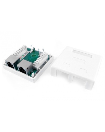 SB1-2-8P8C-C6-SH-WH. Розетка RJ-45. Hyperline в Ельце