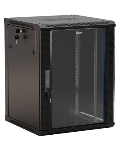 TWB-1545-GP-RAL9004. Шкаф телекоммуникационный 19 настенный 15U. Hyperline в Ельце