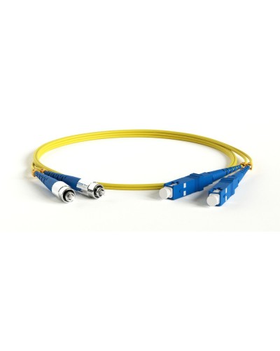 FC-D2-9-FC/UR-SC/UR-H-1M-LSZH-YL. Патч-корд волоконно-оптический SC-FC. Hyperline в Ельце