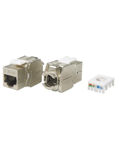 KJ8-8P8C-C6-180-TLS-SH-F-WH. Вставка Keystone Jack RJ-45. Hyperline в Ельце