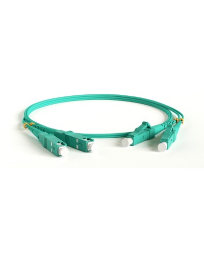FC-D2-503-LC/PR-SC/PR-H-1M-LSZH-AQ. Патч-корд волоконно-оптический многомодовый. Hyperline в Ельце
