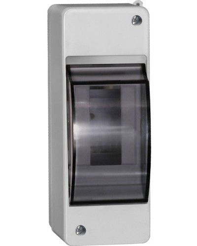 Корпус пластиковый КМПн 2/2 IP30 белый KREPTA 3 (MKP42-N-02-30-20). Щиток модульный с прозрачной дверцей, настенный. IEK в Ельце