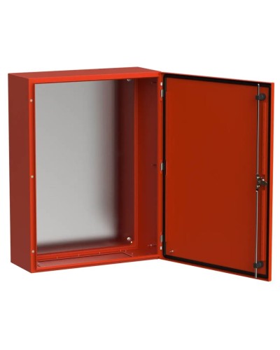 ЩМП-80.60.25 УХЛ1 IP66 RAL3020 TITAN 5 (TI5-13-N-080-060-025-66). Корпус металлический с монтажной платой. IEK в Ельце