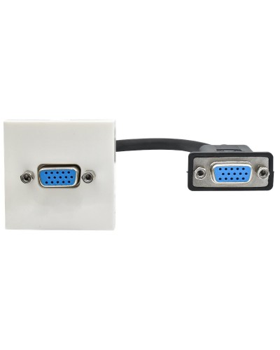 Розетка VGA M/M PRIMER РКМ-10-20-П белый IEK(PR-KK40D-RV-0-1-K01). Розетка. IEK в Ельце