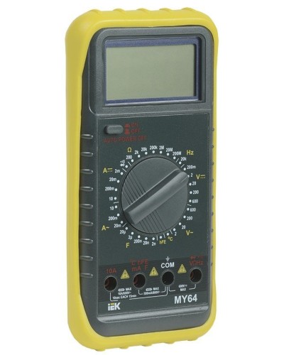 Мультиметр цифровой Professional MY64 (TMD-5S-064). Мультиметр цифровой. IEK в Ельце