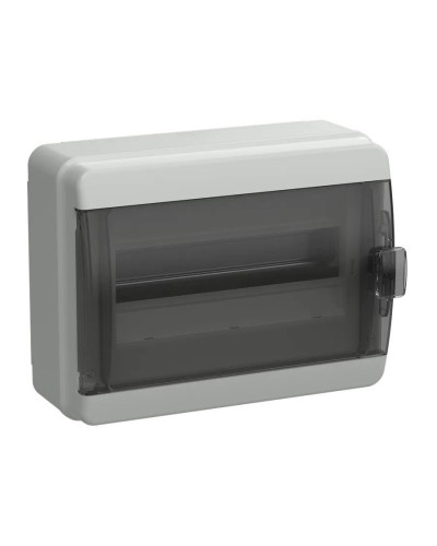 Корпус пластиковый КМПн-12 IP65 TEKFOR (TF5-KP72-N-12-65-K03-K02). Корпус модульный пластиковый черная прозрачная дверь. IEK в Ельце