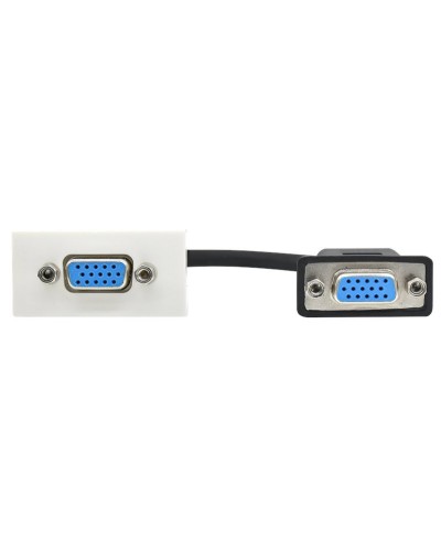 Розетка VGA M/M PRIMER РКМ-20-20-П белый IEK (PR-KK40D-RV-0-2-K01). Розетка. IEK в Ельце