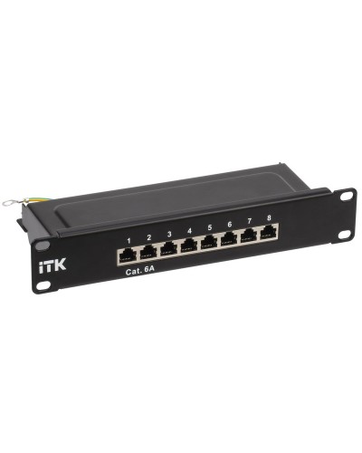 PP08-1UC6AS-D05-10. Патч-панель 10. ITK в Ельце