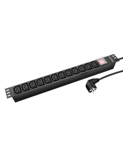 NTSS-PDU-DA2039 гор.размещ. 12xC13 базовые 16A Schuko 2м. Блок розеток 19. NTSS в Ельце