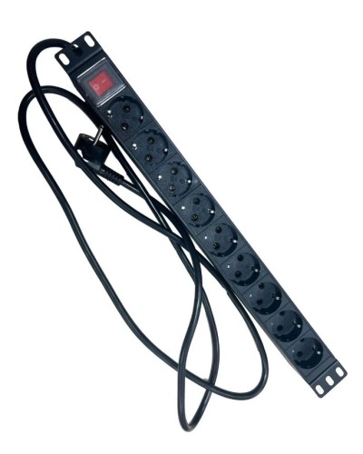 NTSS-PDU-DA2036 гор.размещ. 9xSchuko базовые 16A Schuko 2м. Блок розеток 19. NTSS в Ельце