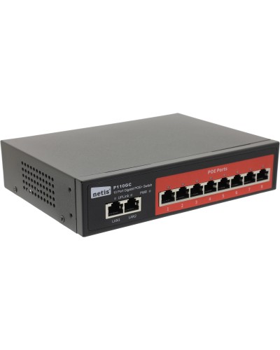 Netis P110GC. Коммутатор сетевой PoE неуправляемый. Netis в Ельце