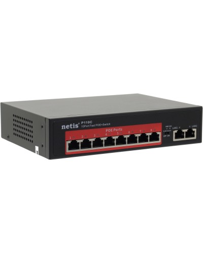 Netis P110C. Коммутатор сетевой PoE неуправляемый. Netis в Ельце