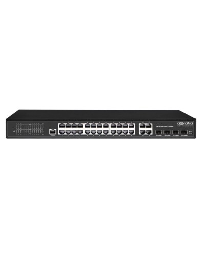 SW-8244/L(400W). Коммутатор 24-портовый  Gigabit Ethernet с PoE. OSNOVO в Ельце