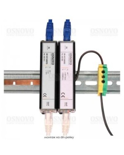 SP-IP/1000D. Устройство грозозащиты цепей Ethernet. OSNOVO в Ельце