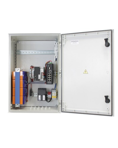 OSP-46TB1(SW-80802/ILS(port 90W)). Уличный коммутатор с PoE. OSNOVO в Ельце